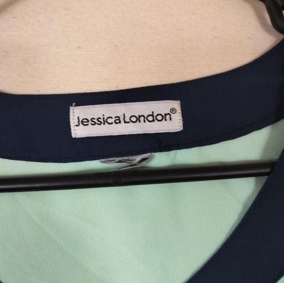 Jessica London button up blouse size XL - Picture 3 of 8